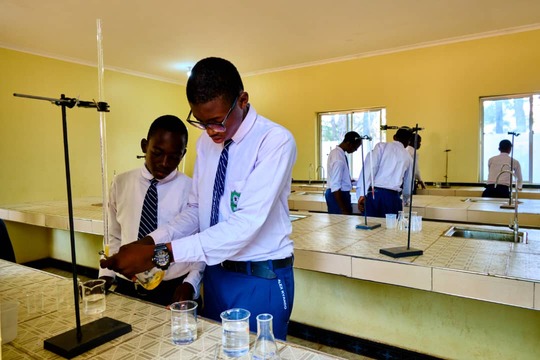 Our Students during practical studies Our Students during practical studies