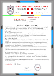 JOB VACANCY